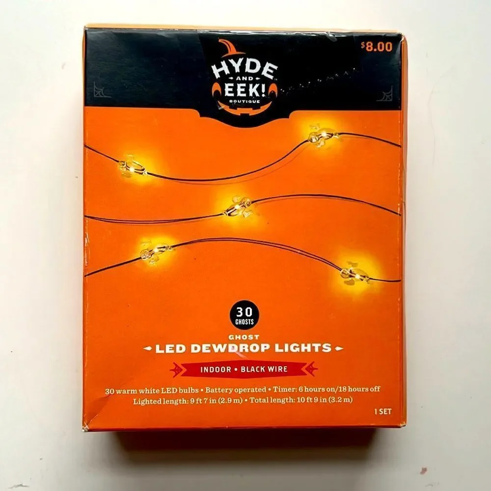 Hyde and Eek Indoor LED Ghost Dewdrop Lights